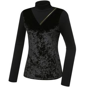 [와이드앵글]여성 트루템퍼 벨로아 하이브리드 하이넥 티셔츠 WWW21206Z1