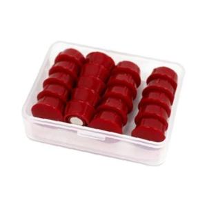 마그피아 초강력 칼라원형자석 미니 적색 MFMH-15-20/(15mm 20개입) 갑(1개입)