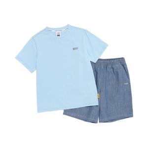 [내셔널지오그래픽키즈]K262UPB910 5부 상하 SET SKY BLUE