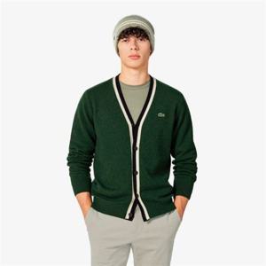 라코스테 남성 브이넥 방모 가디건 AH660E-55N YZP 397923
