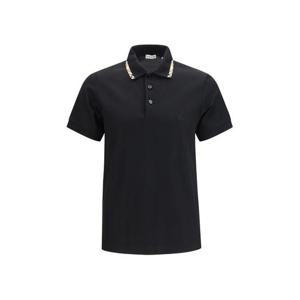버버리 폴로 티셔츠 8126949 A1189 BLACK