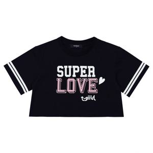 [티파니(정상)](T52KCT030)-BK 러브 크롭티