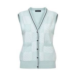 [와이드앵글]여성 CO 패턴 브이넥 베스트 가디건 L(WWP26K52LT)