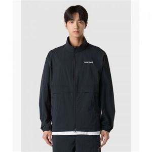 르꼬끄 유니 스트레치 타슬란 루즈핏 홑겹 자켓 - 블랙 QR223LJK41 408135