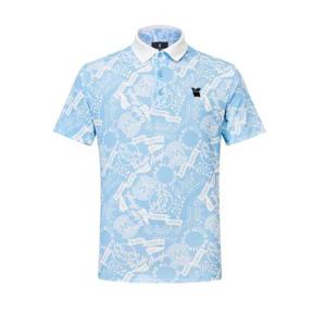 [와이드앵글]남성 CO 혼디어 그래픽 폴로 티셔츠 M(WMM26275IC)