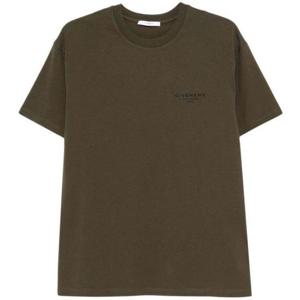 지방시 반팔 티셔츠 BM71NK3YRV305 DONKERGREEN