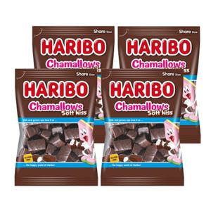 하리보젤리 초코 마쉬멜로우 소프트키스 200g x 4봉세트