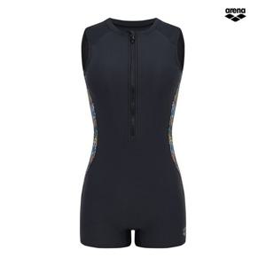 [아레나] 아레나 여자 성인  파이어워크 2부 반신 A4FL1LS03 BLK A4FL1LS03