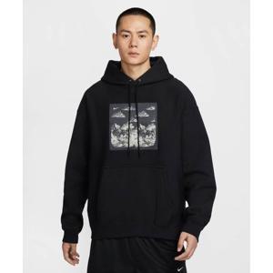 나이키 NIKE 솔로 스우시 풀오버 플리스 후디 M - 블랙 앤트러사이트 HV4115-010 408977