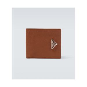 프라다 로고 레더 지갑 P01060654