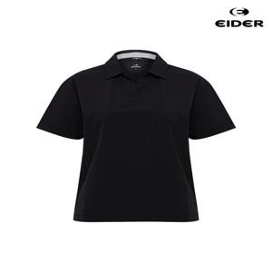 아이더 (DWM26222_Z1) 여성 ON THE ROCK (온더락) 우븐 반팔 폴로 티셔츠