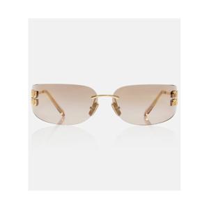 미우미우 로고 오벌 선글라스 P01111598