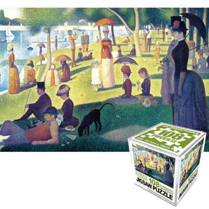 직소퍼즐 명화 풍경 미니큐브 그랑즈트섬의 일요일 오후 108피스