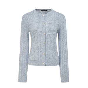 질스튜어트뉴욕   26SS  멜란지 폴리혼방 가디건 JSSW6B220B3