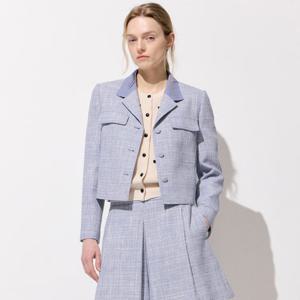 질스튜어트뉴욕   26SS  멜란지 울혼방 트위드자켓 JSJA6B370B1