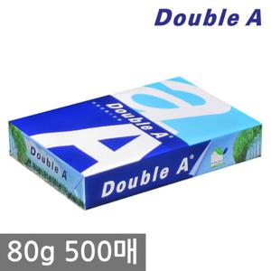 더블에이 A4 복사용지(A4용지) 80g 500매 1권