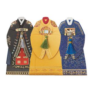 연하장/축하카드 전통 예복 카드 FT303set (6종 한세트)