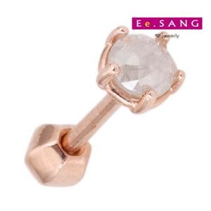 14k 레미 밀키러프다이아 피어싱 14k피어싱