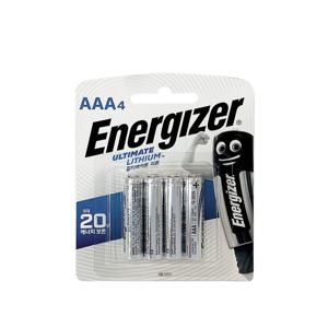 에너자이저 얼티메이트리튬 L92BP4 AAA사이즈 포장 4개입