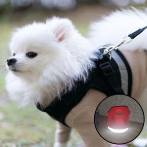 [미즈펫] 강아지 하네스 가슴줄 리드줄 - 블랙