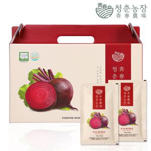 청춘농장 유기농 레드비트즙 1박스 총 30포