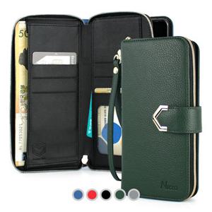 손목스트랩 + 지퍼 지갑형 케이스 갤럭시S26 S25 엣지 S24 FE S23 S22 S21 S20 노트20 10 Ultra Plus A23 A33 A53 A24 A34 퀀텀5 4 A15 버디3 A25 A35 A16 A36 A17 점프3