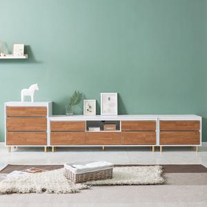 칸느 높은거실장 티비다이 장식장 2700 2단 TV선반 티비장(착불)