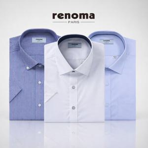 레노마셔츠 여름 반팔 링클프리 스판 정장 와이셔츠 모음전