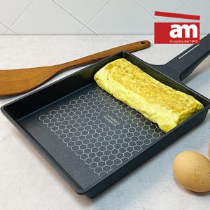 [에이엠]이태리 am 인덕션 계란말이팬 대형 사이즈 프라이팬 에그팬