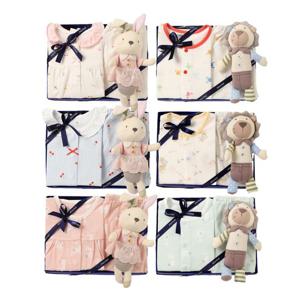 [압소바]신상품유아내의세트 애착인형포함 [출산선물/돌선물/신생아]