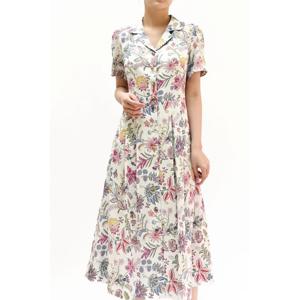 [비꼴리끄]사라사 프린트 원피스 B242WO2170