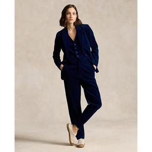 폴로 랄프 로렌 여성 코튼 코듀로이 테이퍼드 팬츠(WMPOPNTNDL20231410)