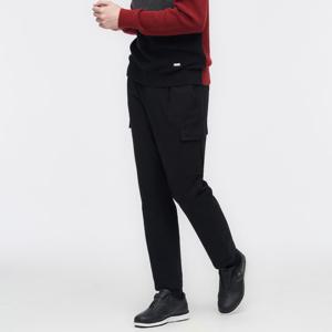 [링스] 남성 사이드 카고포켓 테이퍼드핏 팬츠 L11D3PT105_BK