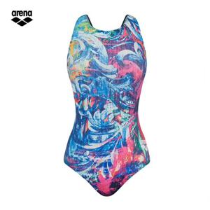 [아레나] 아레나 여성 아리아스 A4FL1CO08 PNK (주머니백 증정)  선수 원피스  U백 실내수영복 A4FL1CO08