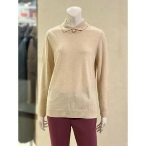 벨리시앙 세이브존01 울 블렌드 버튼 장식 니트(2color) KT3411