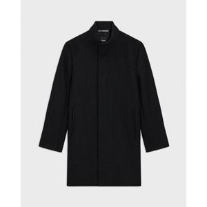 띠어리 코트 O0871407 001 BLACK DOM