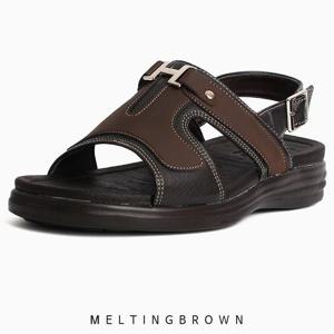 [멜팅브라운] 남자샌들 키높이샌들 남자가죽샌들 남성샌들 MX23