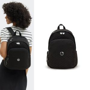 [키플링]키플링 16리터백팩 DELIA 델리아 블랙 시그니처  KPABA13 BKSJ