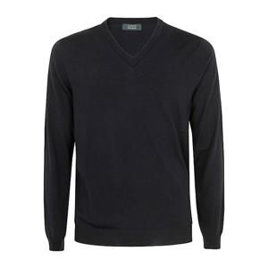 자노네 브이넥 슬림 핏 스웨터 810103Z0290 N0011