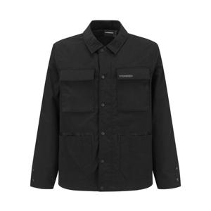 [하이드로겐] 유니 셔츠형 코치 자켓 H31D3TF201_BK