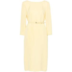 구찌 미디 원피스 818246 Z8BYJ 7317 YELLOW