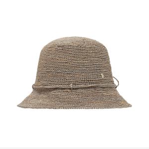 헬렌카민스키 HAT50136 EM 빌라 6 이클립스 멜란지 메탈로고 클로슈 버킷햇