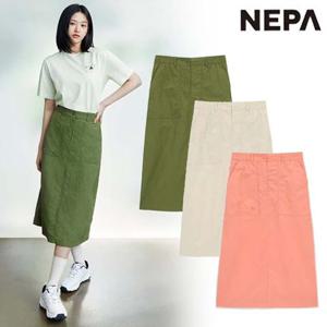 [네파] 7L21864 여성 봄 여름 캠핑 트레킹 A라인 롱 스커트 에코 브리즈 치마 7L21864
