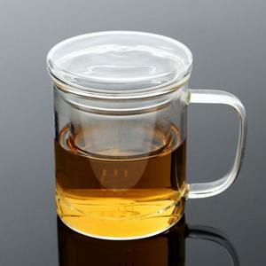 로하티 베이직 내열 유리 티머그 350ml 티머그잔 머그잔 손잡이잔 손잡이컵 손잡이머그 물컵 머그컵 내열유