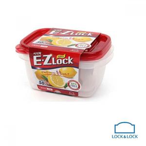 락앤락 뉴이지락 직사각 보관용기 800ml 2개 통 반찬통 보관용기 보관통 플라스틱반찬통 소형반찬통 밀페용