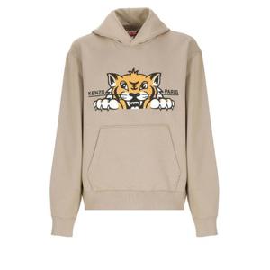 겐조 후드 티셔츠 FF5 5SW264 4MF 10 BEIGE DOM