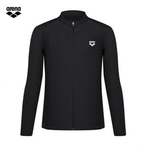 [아레나] 아레나 365 A5BM1RR45 BLK (주머니백 증정) 남성비치 레귤러핏 집업 래쉬가드 수영복 A5BM1RR45