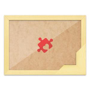 아트박스/퍼즐사랑 퍼즐액자 51x73.5 고급형 우드 미송