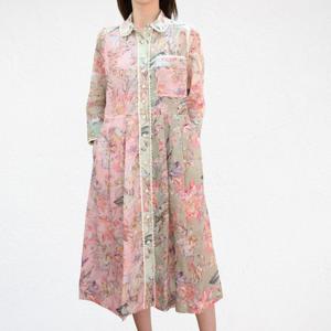 [비꼴리끄]라매 패치웍 레이스 원피스 B252WO3180