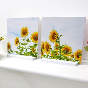 아트박스/꾸밈 ci633-스탠드액자2P_해바라기풍경4